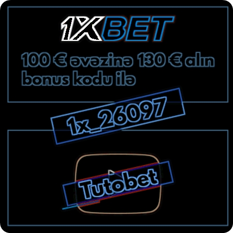 1xbet üçün hansı bonus kodu?