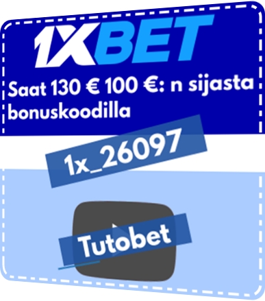 Mitä bonuskoodia 1xbetille?