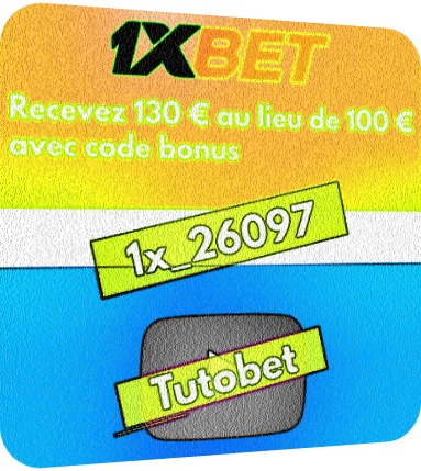 Code d'enregistrement 1xbet première fois