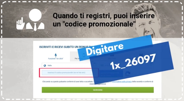 Ottieni 130€ con questo codice promozionale