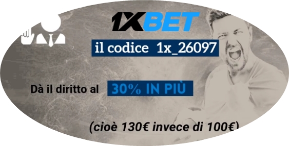 1xbet prima volta codice di registrazione