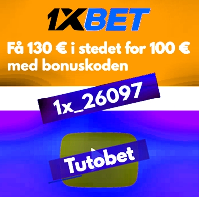 1xbet første gangs registreringskode