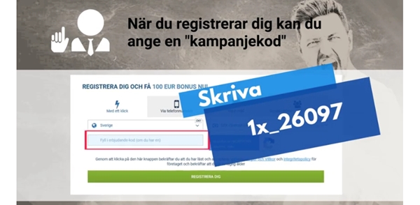 Få 130 € med denna promo-kod